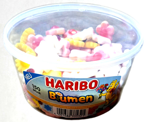 Haribo blumen 150st dose - blumen, 150st.