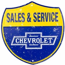 US Schild Wappen Chevrolet