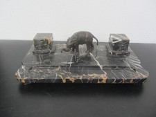 Schreibtischgarnitur mit Elefant