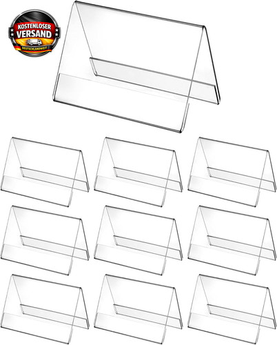 10er pack 10x6 cm acryl - pack,