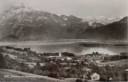 Mondsee mit schafberg u - mondsee,