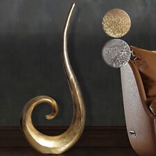 Vase 100 cm Aluminium Blumenvase Spirale Bodenvase Wohndeko Groß Dekovase Modern