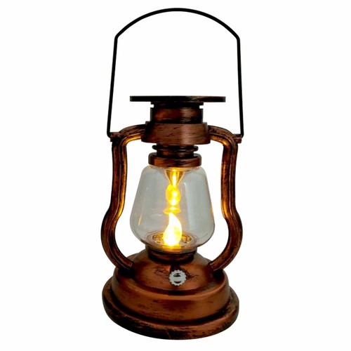 Led vintage solarlaterne mit - led,