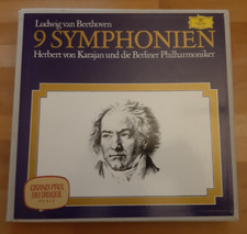 van Karajan Berliner Philharmoniker BEETHOVEN - 9 Symphonien 8LPs Box-Set