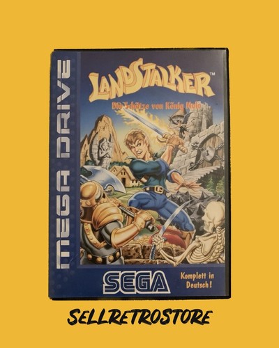 Landstalker sega mega drive - landstalker,