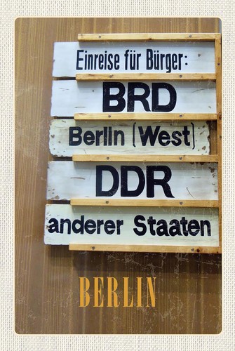 Holzschild 18x12 berlin - 18x12, brd