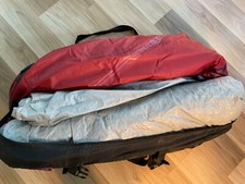 Adventuridge 3 Pers Iglu Doppeldachzelt rot/grau