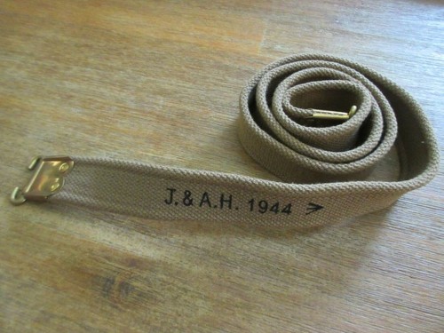 British army canvas - army, riemen