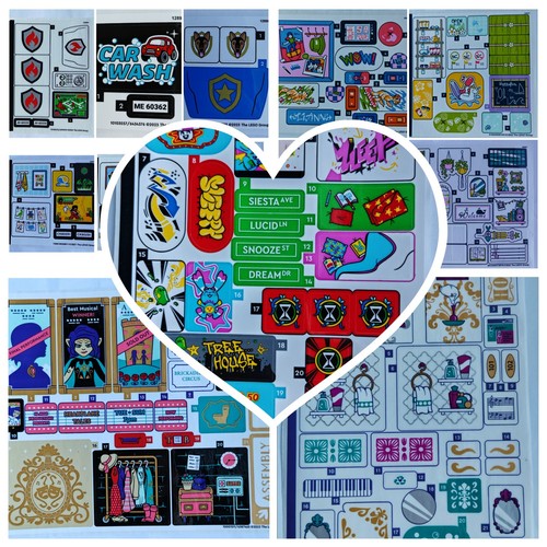 Lego sticker set - sticker, friends