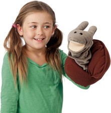 Folkmanis Handpuppe Plüschtier Stofftier Kuscheltier Fingerpuppe versch. Modelle