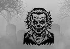 Aufkleber Skull Clown Joker Monster Auto Sticker Tuning  Decal boot lkw Bike