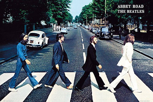 Beatles abbey road - abbey, wall