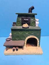 FIGUR HOLZ  KAMIN ALTER OFEN