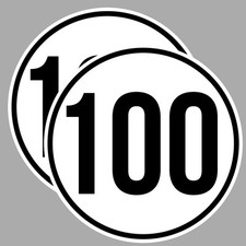 2 x GESCHWINDIGKEITSBEGRENZUNG