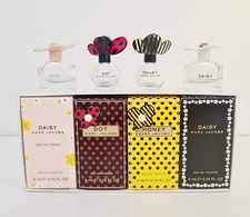 Sammlerstück - 4 leere Mini-Flakons Marc Jacobs in Original Verpackung