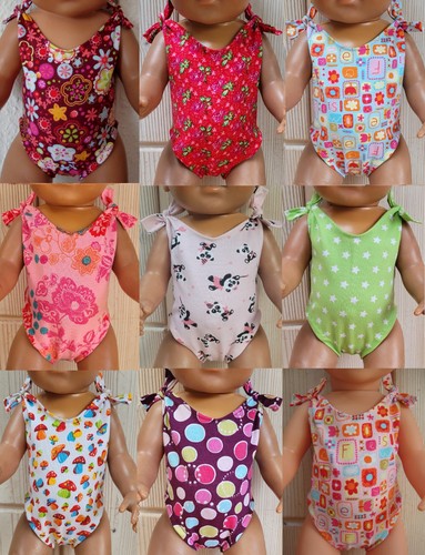 Puppenkleidung badeanzug body - badeanzug,