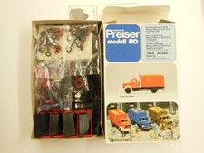 Preiser 4 x Magirus Mercur