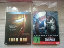 Bluray Steelbook Iron Man + Captain America 3 (Civil War) 2D/ 3D