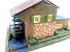Vero uralte Wassermühle, wunderschön Modell Rarität DDR  1:87 Modelleisenbahn
