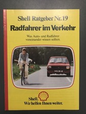Shell Ratgeber 1980 Nr. 19 Radfahrer Verkehr Opel Kadett D VW Käfer Ford Fiesta