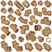 Messing gewinde fitting - messing,