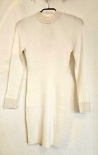 Strickkleid Kleid Rippstrick