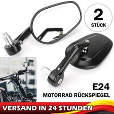 2x Motorrad Rückspiegel Set