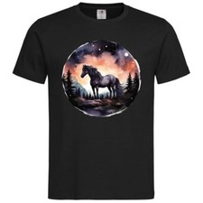 T-Shirt Pferde Reiten Pferd