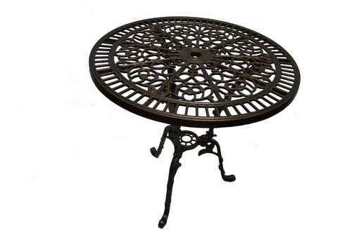 Gartentisch gusseisen metall - gartentisch,