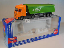 Siku 1/87 Nr. 1796 Mercedes Sattelzug Kipper Fliegl OVP #1899
