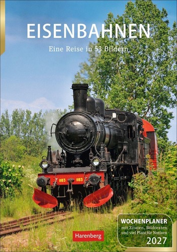 Eisenbahnen wochenplaner 2027 - eisenbahnen,
