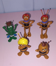 Biene Maja, Willi, Flip, Kassandra - 4 Figuren + 1 Kassandra ohne Fühler