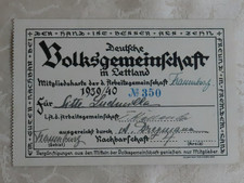 Mitgliedskarte Deutsche