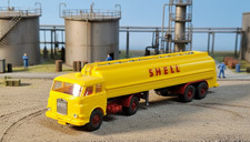 Wiking MAN 10.230 SHELL Tanksattelzug mit ZH ohne 80S 1. Version nur 1966 OGK