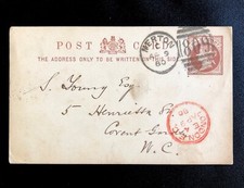 GB 1880 1/2d VORBEZAHLTE