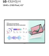 LG Digital Signage Bildschirm 43Zoll