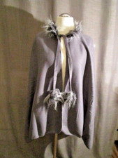 Poncho Cape One Size offen zum