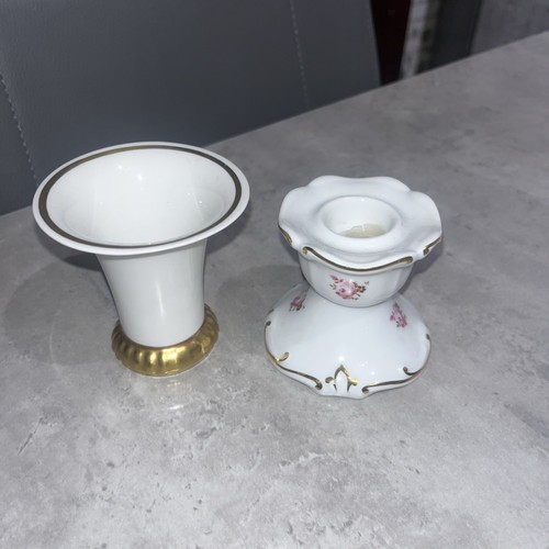 Vase und kerzenständer - und,