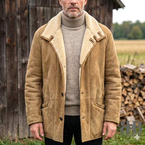 Christ echt lammfelljacke - christ,
