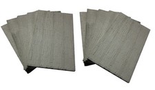 10 Mauerplatten -Struktur: Betonplatten für Modellbahn oder Dioramen!