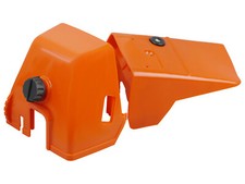 Vergaser- und Zylinderhaube