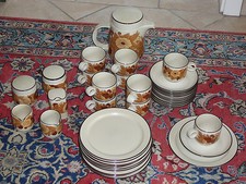 Kaffeeservice Rosenthal Terra Prato ,  10  Personen  - wie neu -  Midcentury
