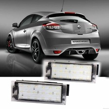 LED Kennzeichenleuchte Renault Megane III 3 Coupe DZ0 1 Nummernschild