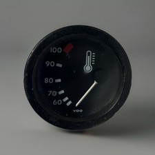 ORIGINAL Mercedes 207D VDO Wasser Temperaturanzeige Anzeige 310/274/02/28 12V