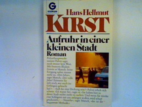 Aufruhr einer kleinen stadt - aufruhr, in