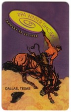 5m Ppai Winter Show 1998 Dallas Texas Cowboy Auf Buckeln Pferd Gebraucht Telefon