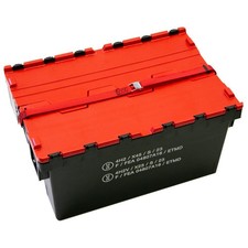 Voltmaster - Mehrweg Sicherheitsbox V2 rot für Lithium Akkus 600 x 410 x 300mm