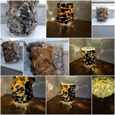 Glas Mit Echten Feuersteinen