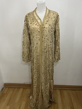 Kaftan/Takschita/Jellaba/Hijab/Aid in Lachs