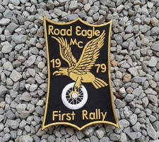 Road eagle patch first - road,
